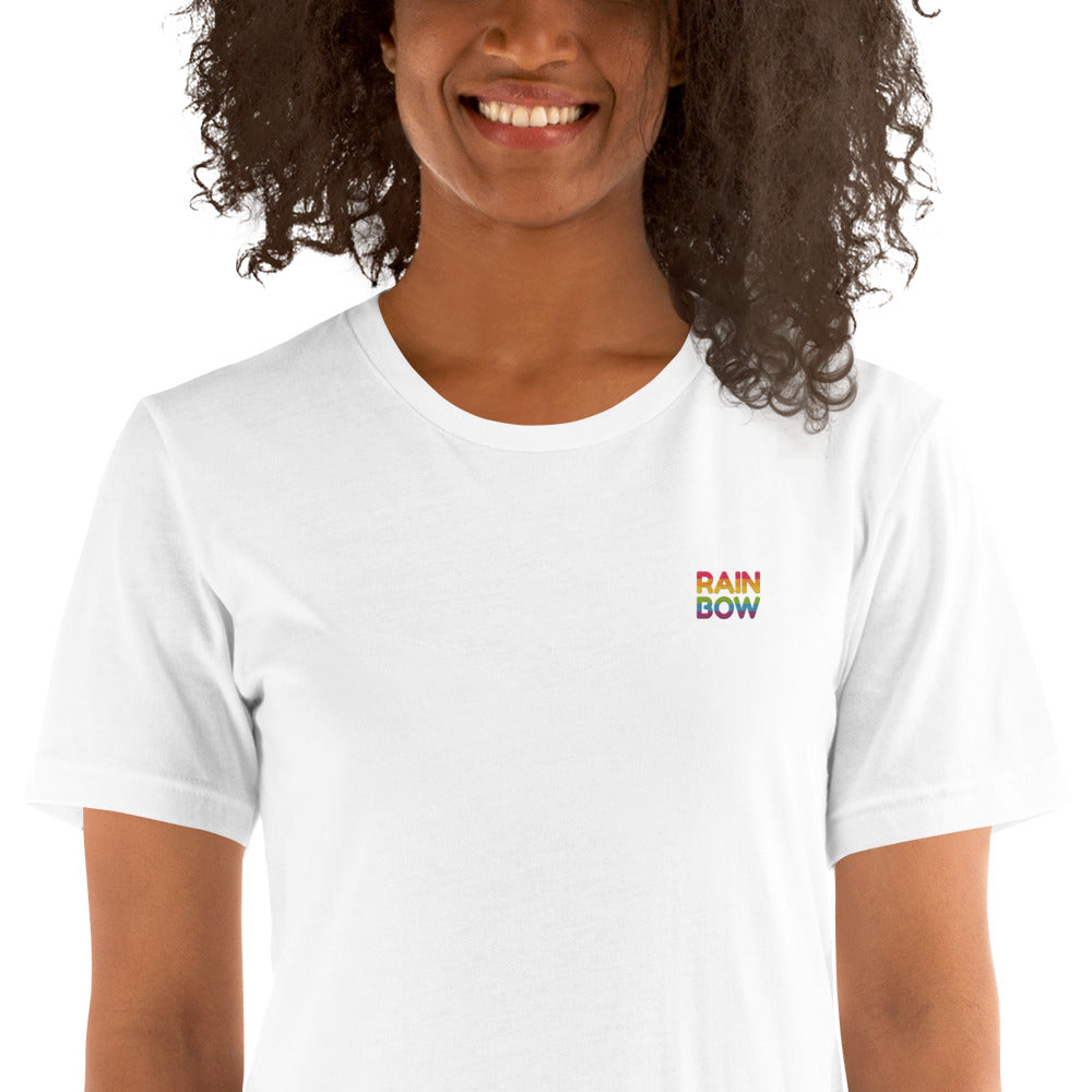 Rainbow Stores Mini Embroidered Logo T-shirt