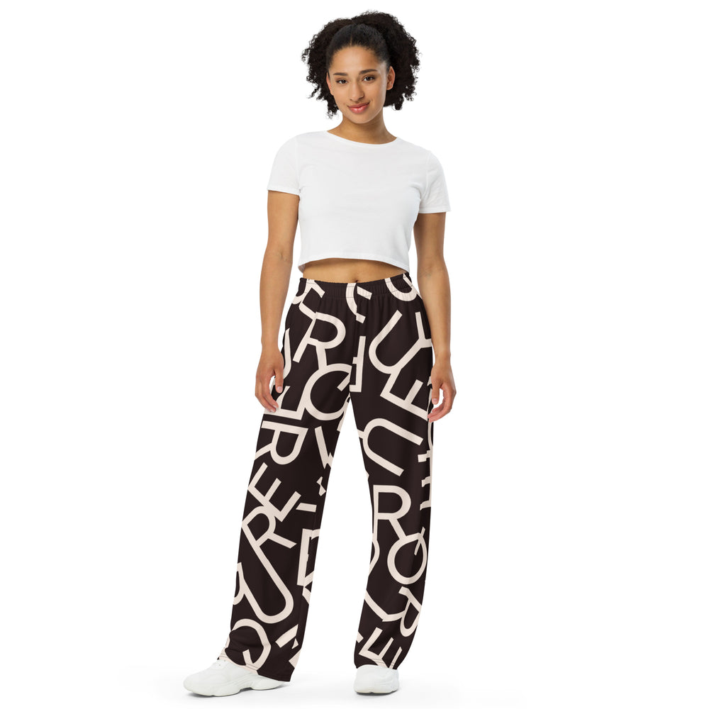 Queer Letters Wide-leg Pants/Trousers Pants/Trousers The Rainbow Stores