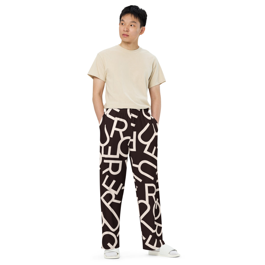 Queer Letters Wide-leg Pants/Trousers Pants/Trousers The Rainbow Stores