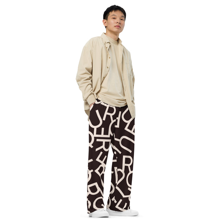 Queer Letters Wide-leg Pants/Trousers Pants/Trousers The Rainbow Stores