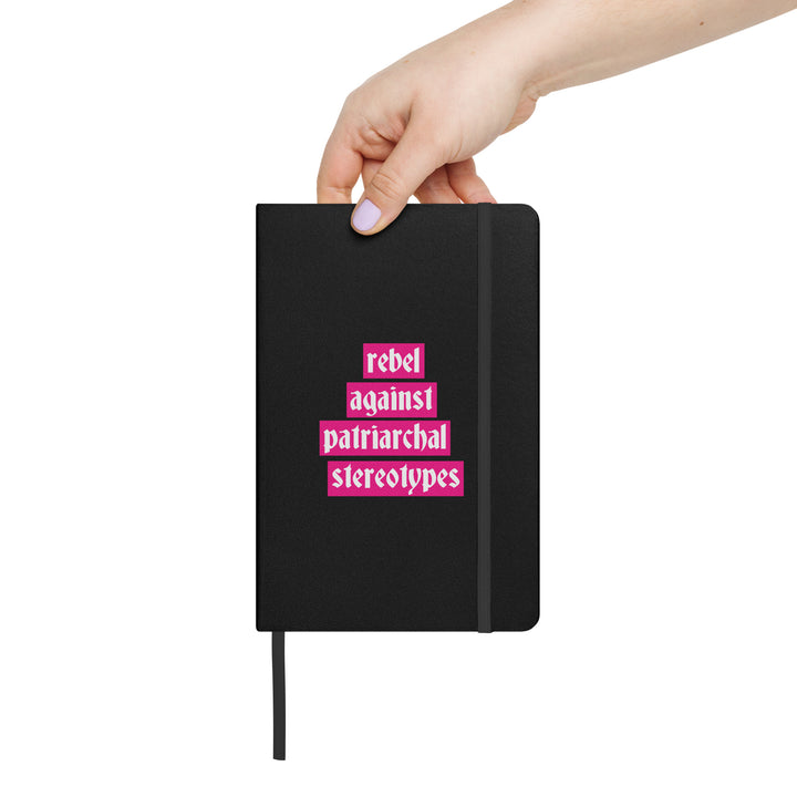 Rebel Against Patriarchal Stereotypes Hardcover Notebook Notebooks The Rainbow Stores