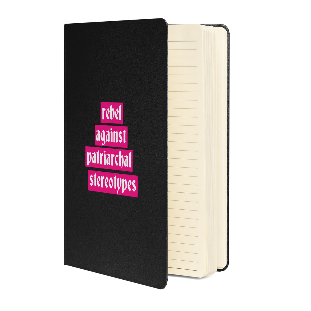 Rebel Against Patriarchal Stereotypes Hardcover Notebook Notebooks The Rainbow Stores