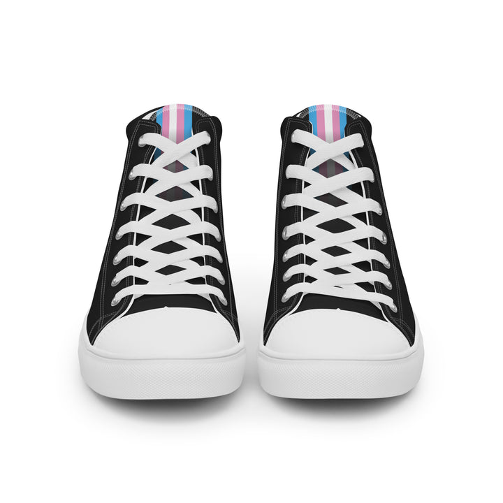 Trans Pride High Top Trainers (male sizes) High Tops The Rainbow Stores