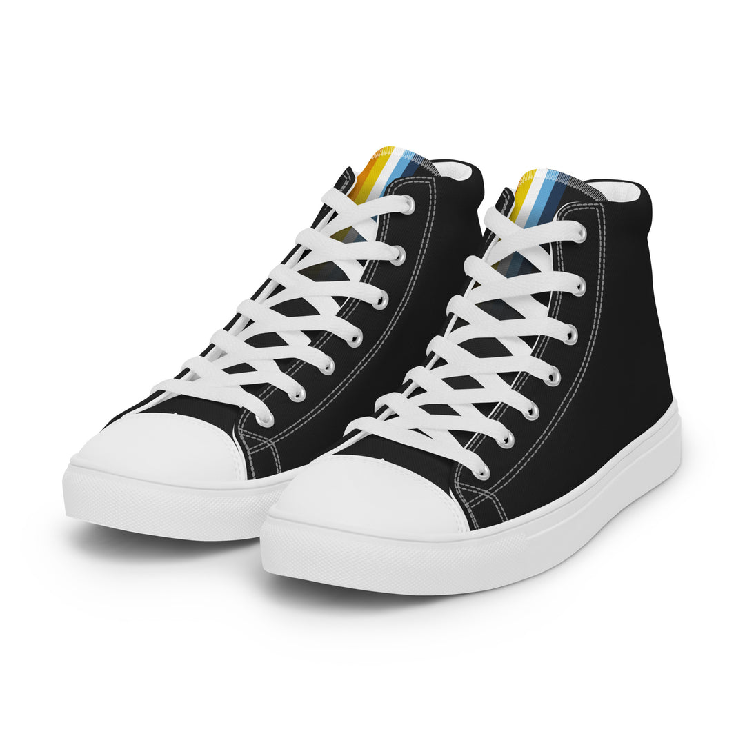 AroAce Pride High Top Trainers (male sizes) High Tops The Rainbow Stores