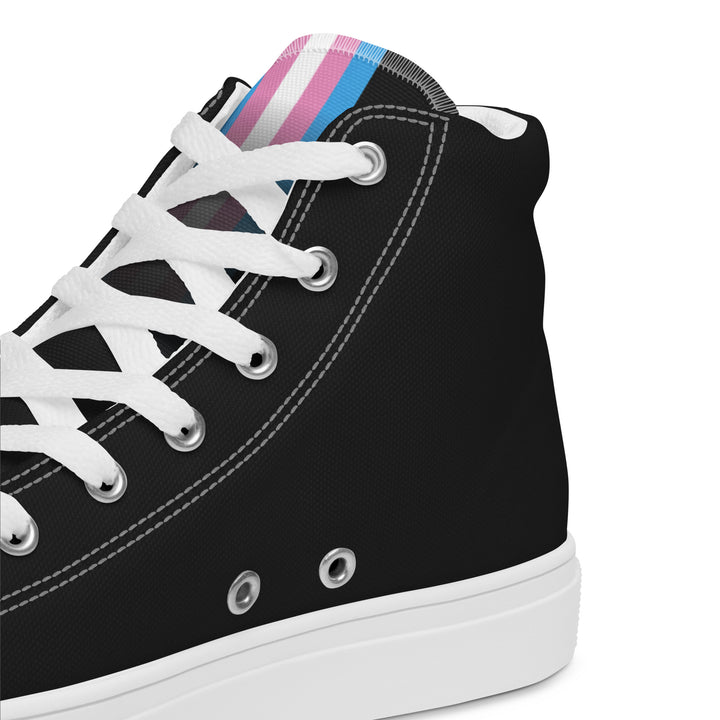 Trans Pride High Top Trainers (male sizes) High Tops The Rainbow Stores