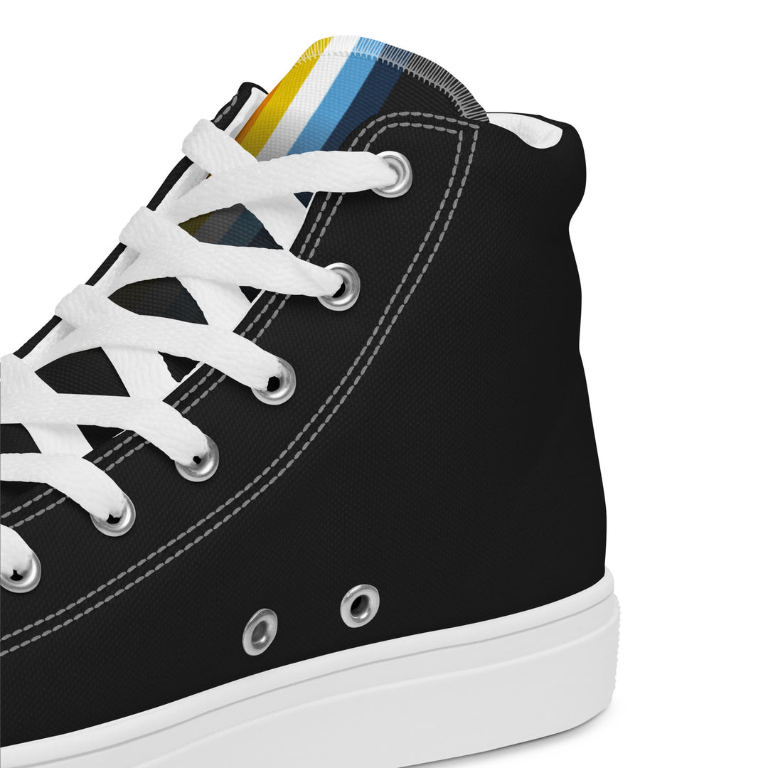 AroAce Pride High Top Trainers (male sizes) High Tops The Rainbow Stores