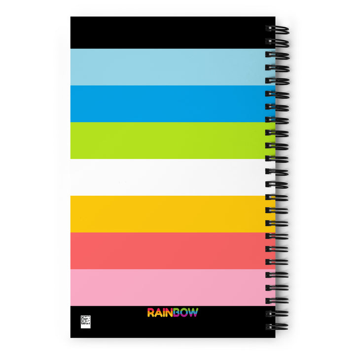 Queer Pride Flag Notebook Notebooks The Rainbow Stores