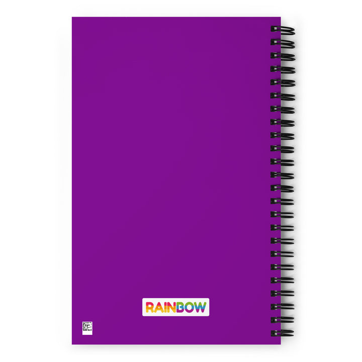 Labrys Lesbian Pride Flag Spiral Notebook Notebooks The Rainbow Stores