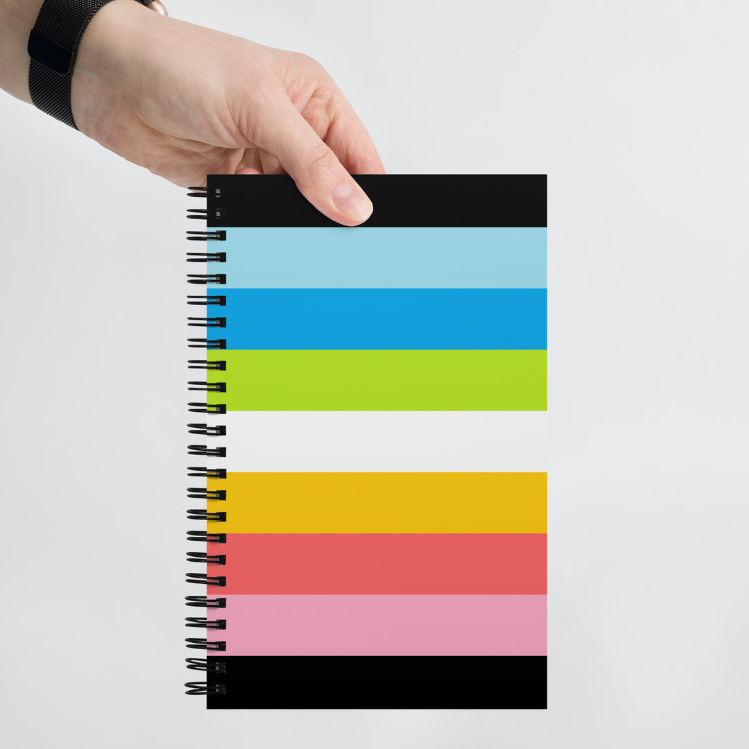 Queer Pride Flag Notebook Notebooks The Rainbow Stores