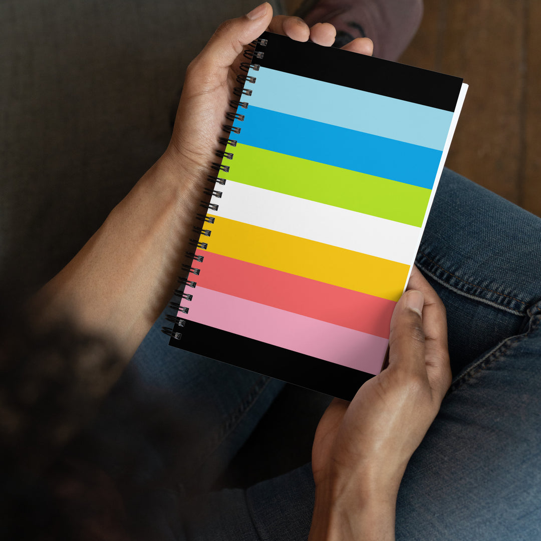 Queer Pride Flag Notebook Notebooks The Rainbow Stores