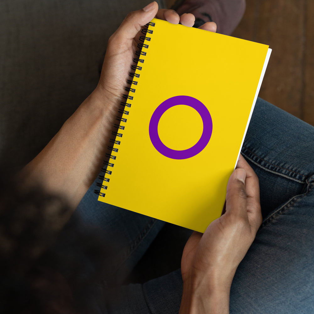 Intersex Pride Flag Spiral Notebook Notebooks The Rainbow Stores