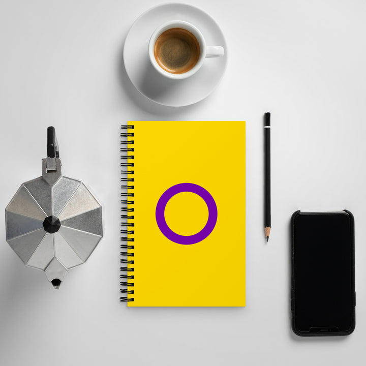 Intersex Pride Flag Spiral Notebook Notebooks The Rainbow Stores