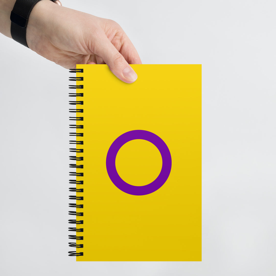 Intersex Pride Flag Spiral Notebook Notebooks The Rainbow Stores