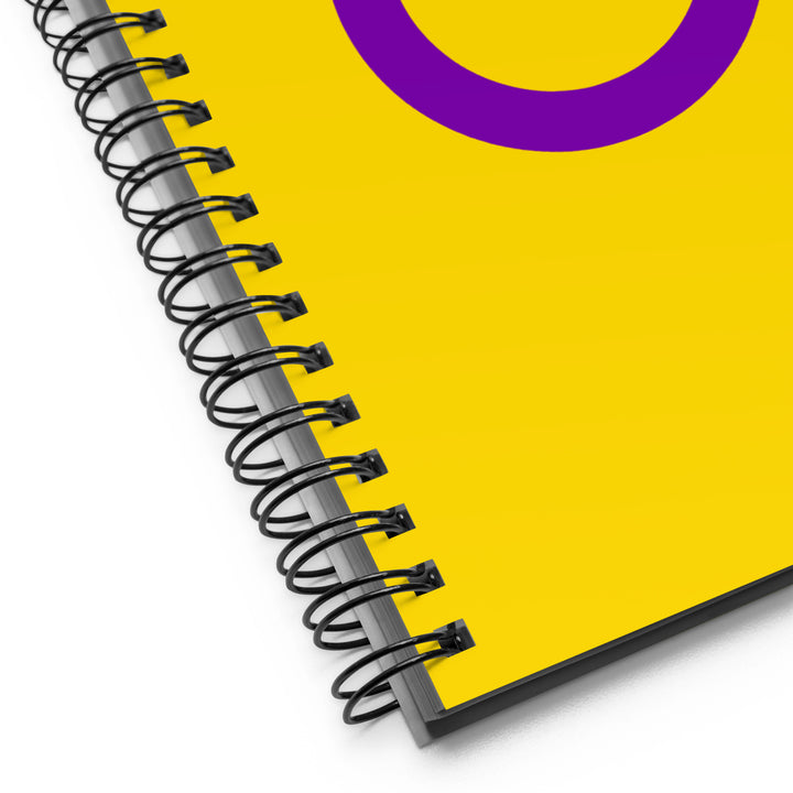 Intersex Pride Flag Spiral Notebook Notebooks The Rainbow Stores