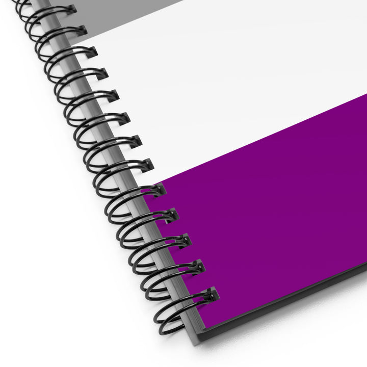 Asexual Pride Flag Spiral Notebook Notebooks The Rainbow Stores