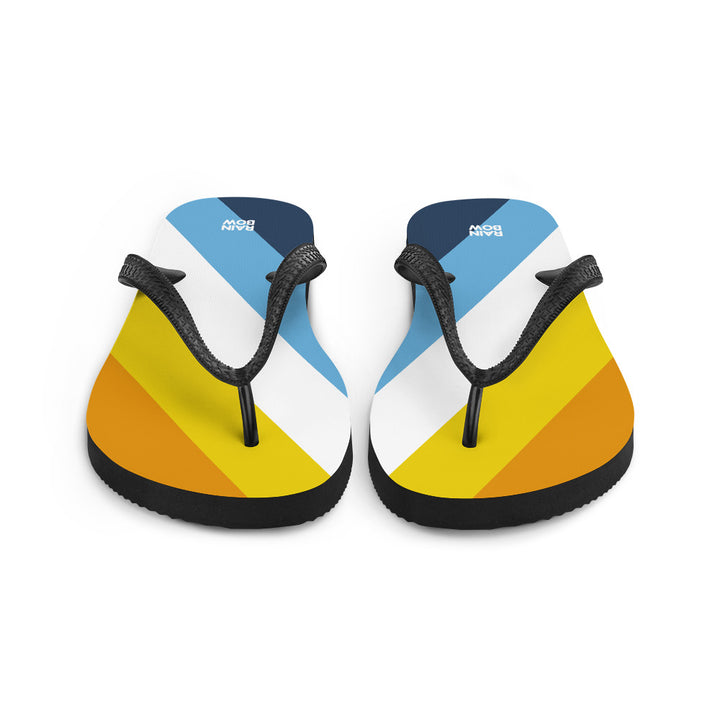 AroAce Diagonal Pride Flag Flip-Flops Flip Flops The Rainbow Stores