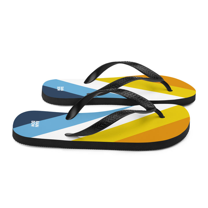 AroAce Diagonal Pride Flag Flip-Flops Flip Flops The Rainbow Stores