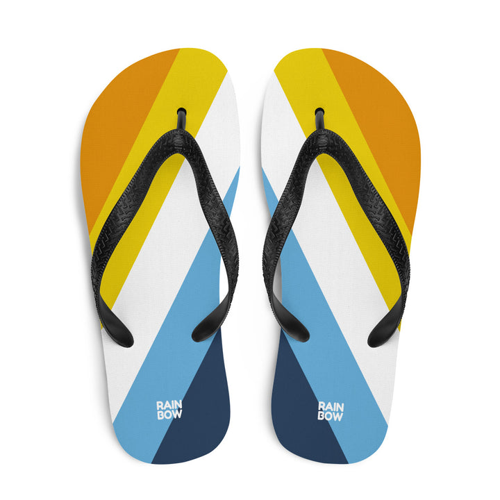 AroAce Diagonal Pride Flag Flip-Flops Flip Flops The Rainbow Stores