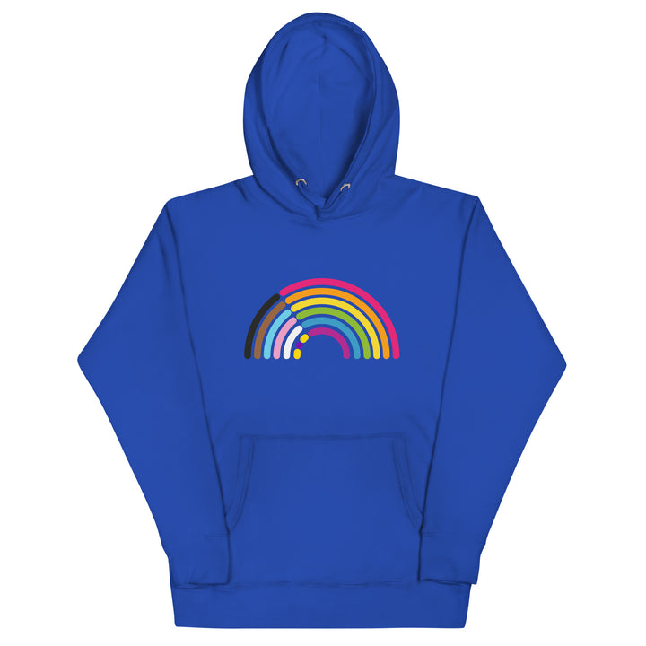 Progressive Pride Rainbow Hoodie Hoodies The Rainbow Stores