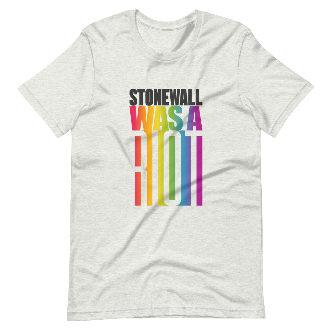 Stonewall Was A Riot T-Shirt T-shirts The Rainbow Stores