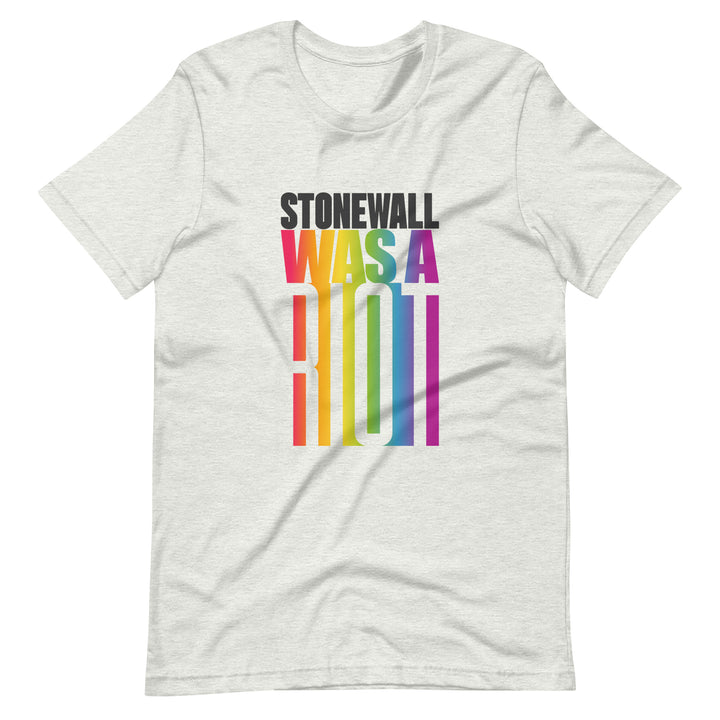 Stonewall Was A Riot T-Shirt T-shirts The Rainbow Stores