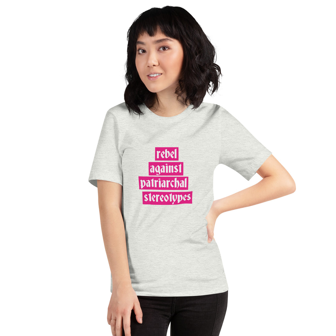 Rebel Against Patriarchal Stereotypes T-Shirt T-shirts The Rainbow Stores