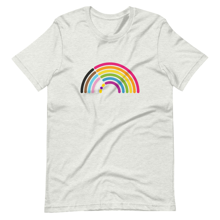 Progressive Pride Rainbow T-Shirt T-shirts The Rainbow Stores