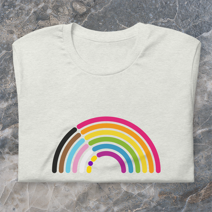 Progressive Pride Rainbow T-Shirt T-shirts The Rainbow Stores