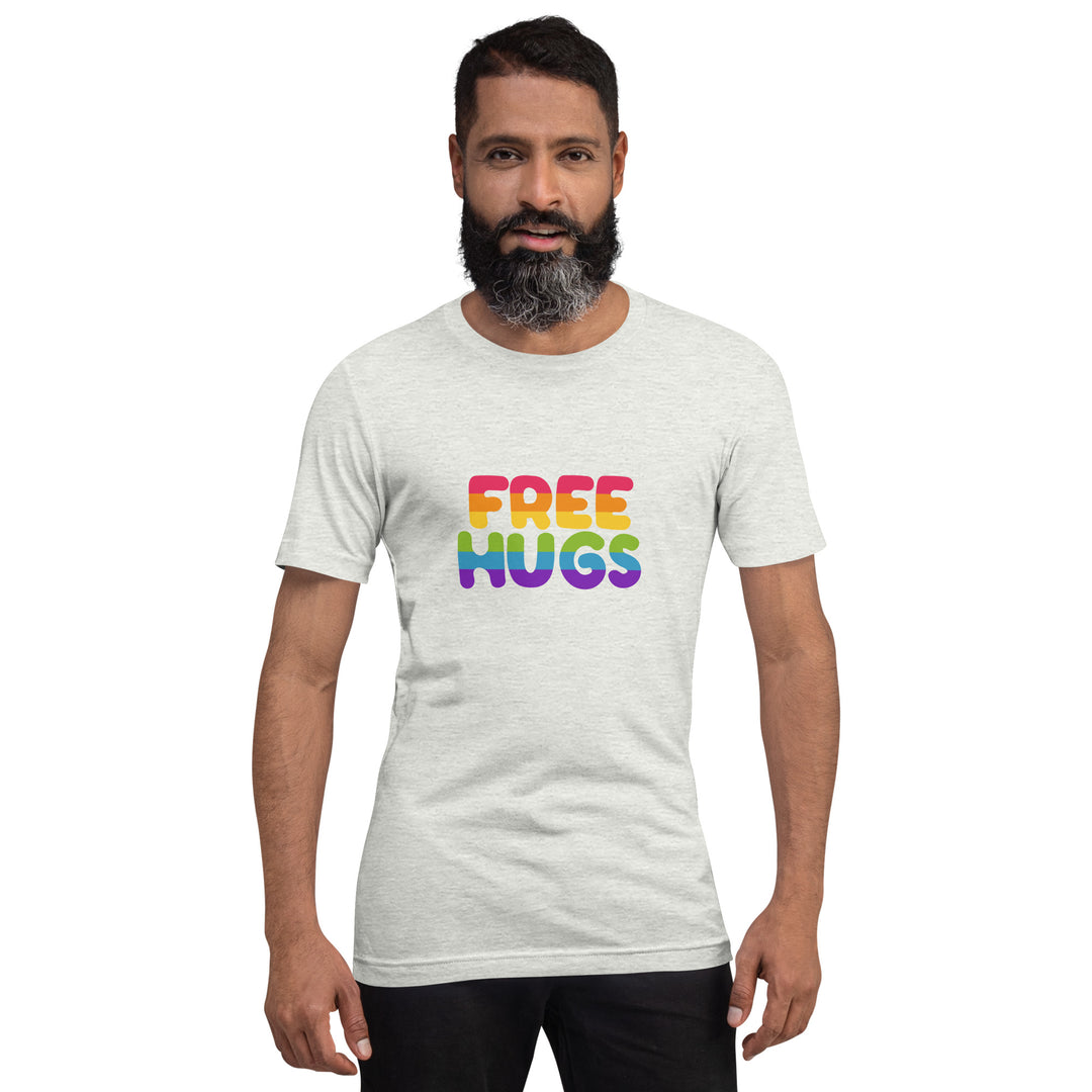 Free Hugs Rainbow T-Shirt T-shirts The Rainbow Stores