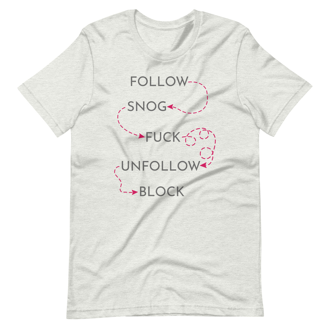 Follow Snog T-Shirt T-shirts The Rainbow Stores