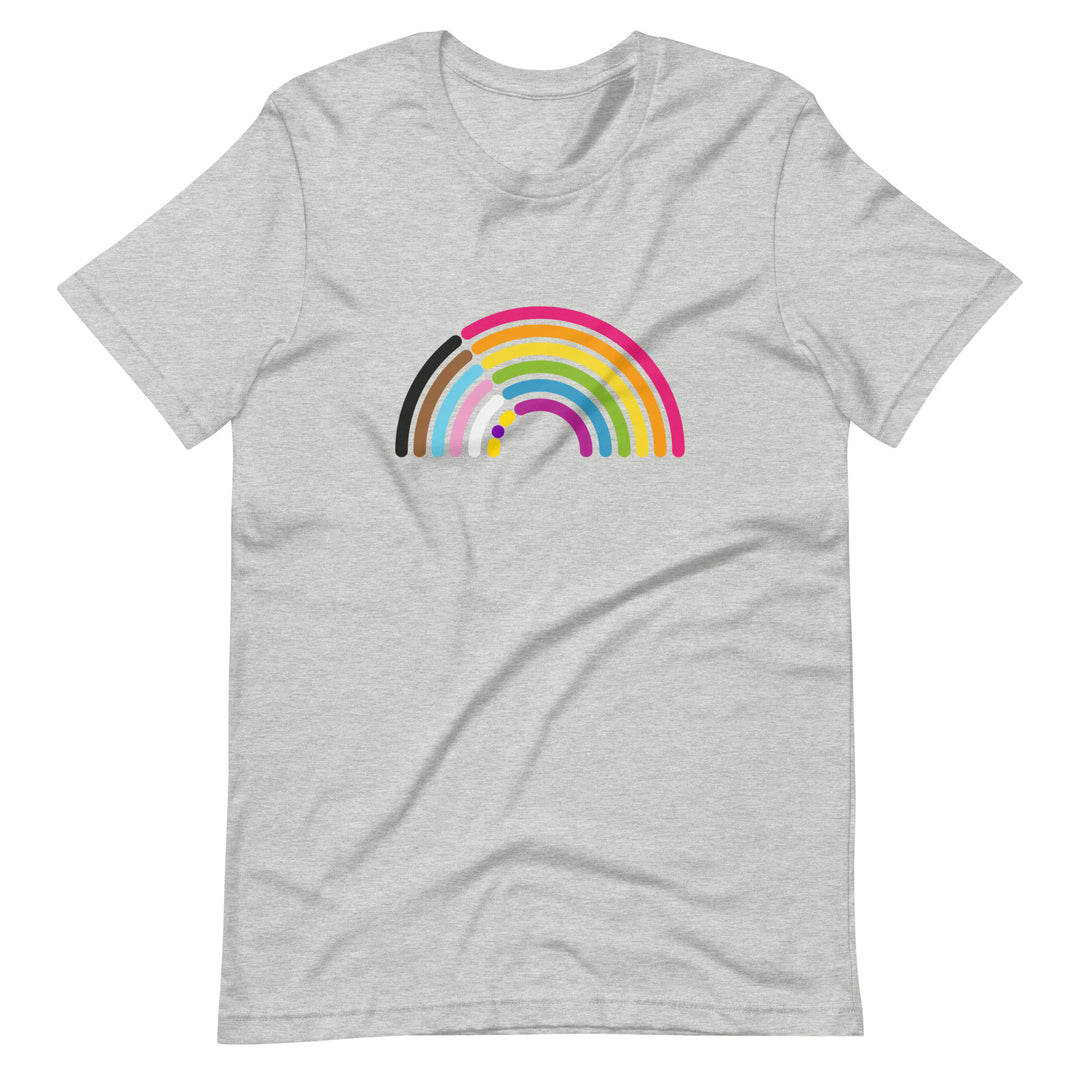 Progressive Pride Rainbow T-Shirt T-shirts The Rainbow Stores