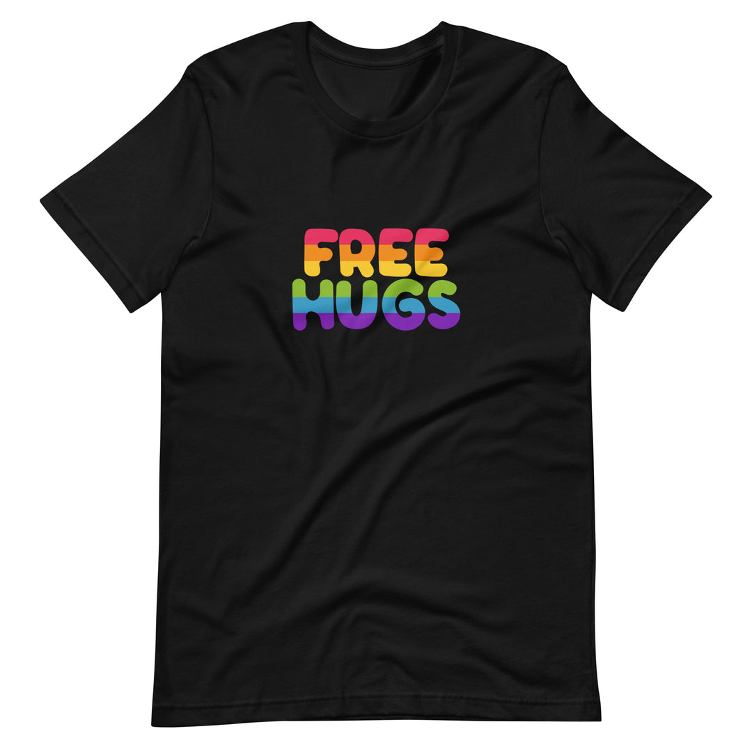 Free Hugs Rainbow T-Shirt T-shirts The Rainbow Stores