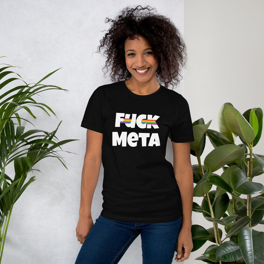 Fuck Meta T-Shirt T-shirts The Rainbow Stores