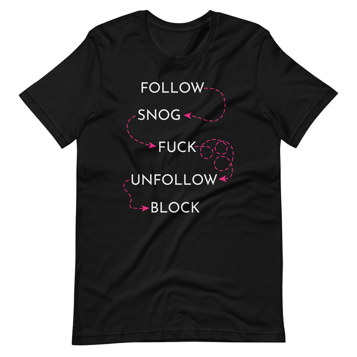 Follow Snog T-Shirt T-shirts The Rainbow Stores