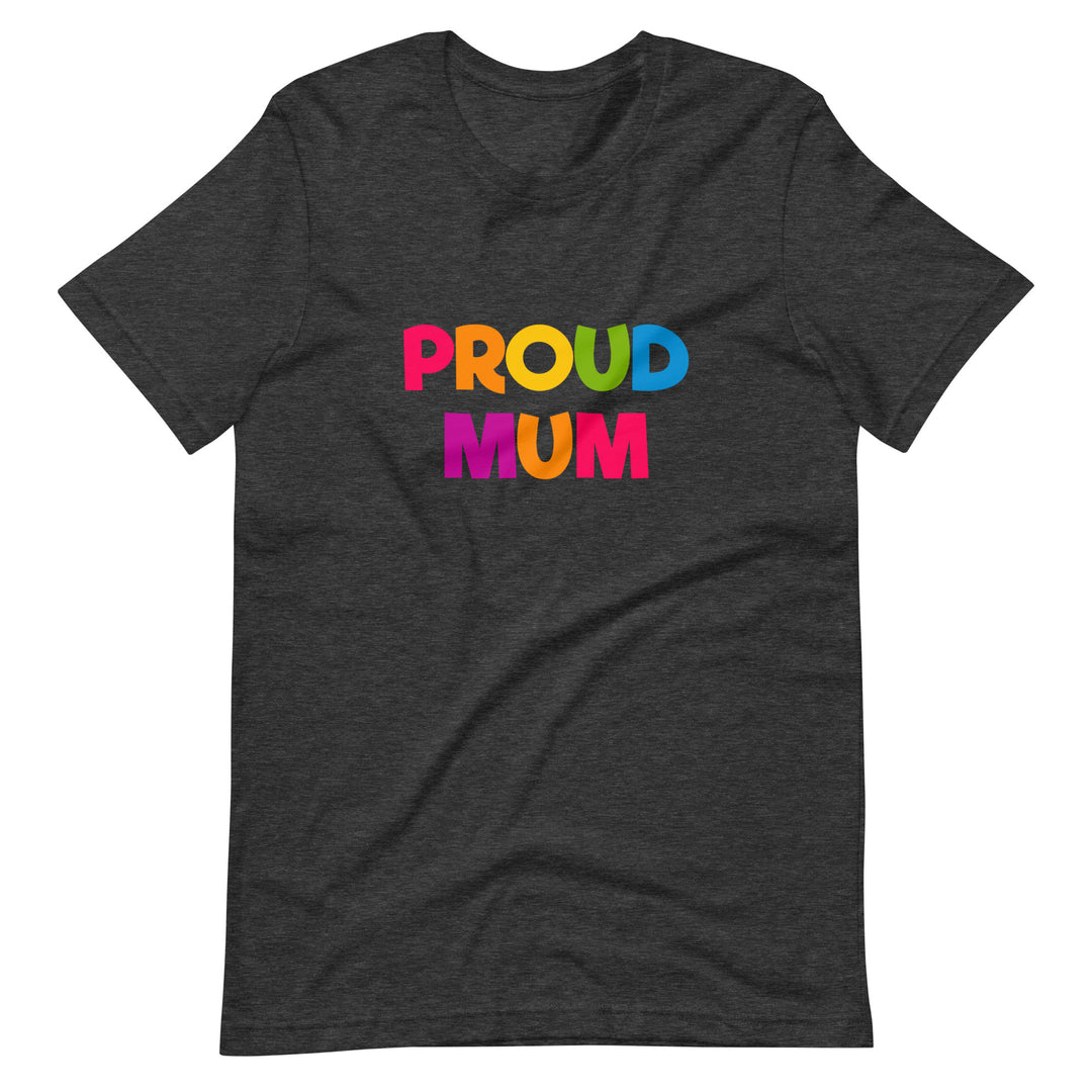 Proud Mum T-Shirt T-shirts The Rainbow Stores