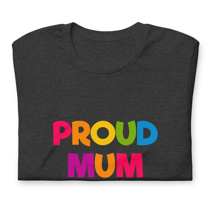 Proud Mum T-Shirt T-shirts The Rainbow Stores