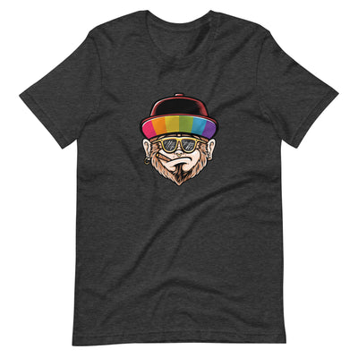 Rainbow Hat Monkey T-Shirt T-shirts The Rainbow Stores