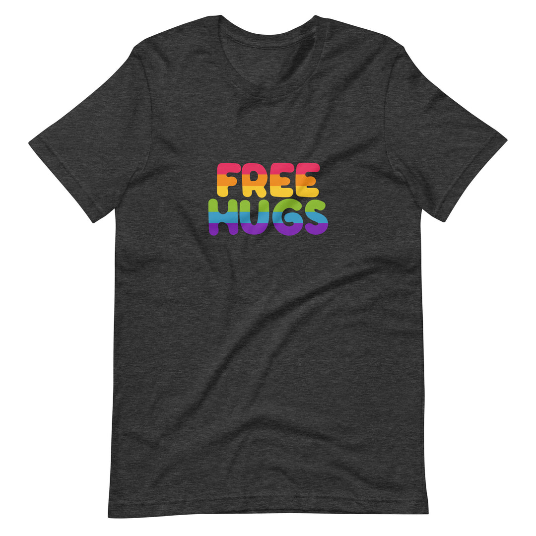 Free Hugs Rainbow T-Shirt T-shirts The Rainbow Stores