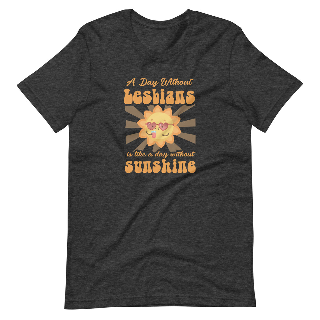 A Day Without Lesbians Is Like A Day Without Sunshine T-Shirt T-shirts The Rainbow Stores