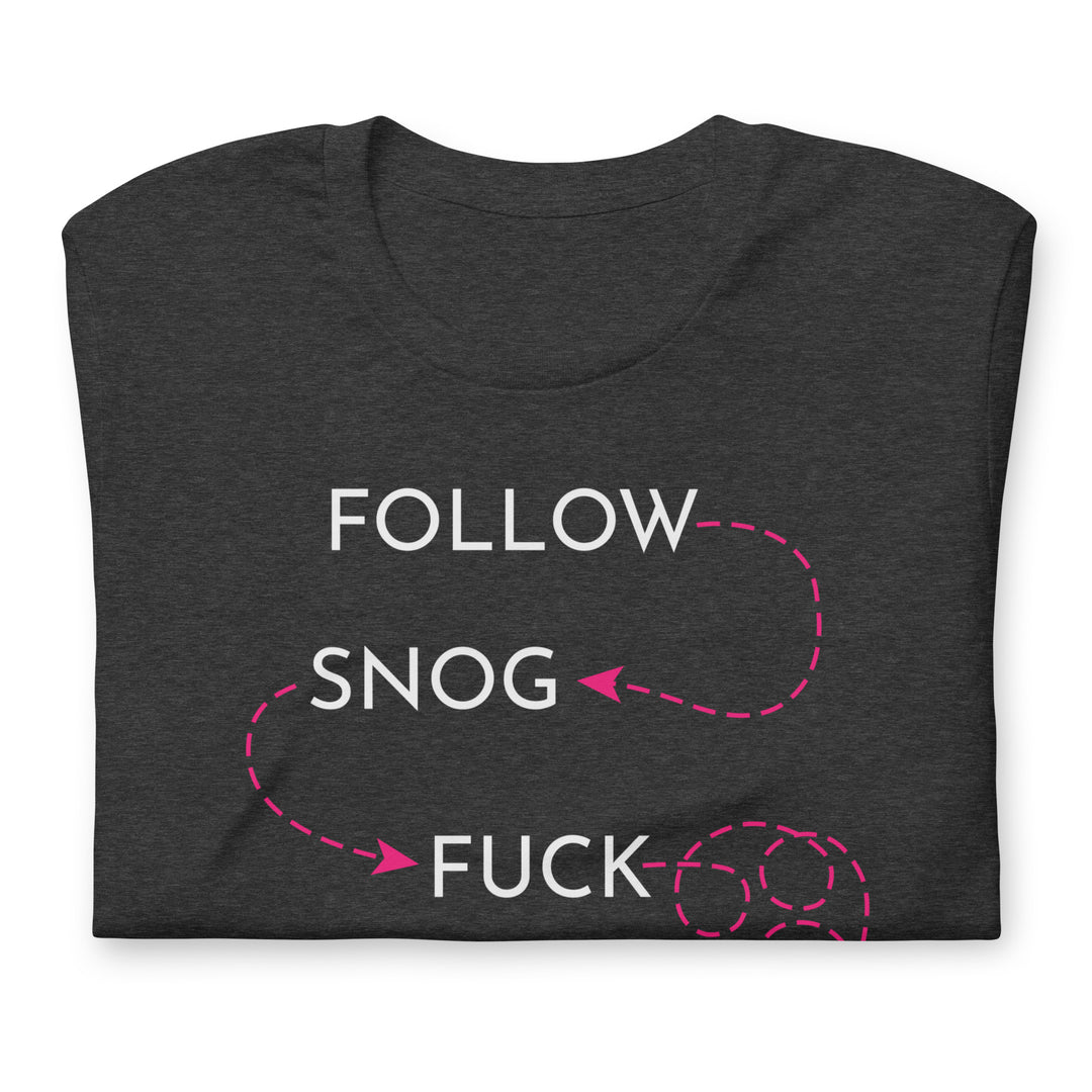 Follow Snog T-Shirt T-shirts The Rainbow Stores