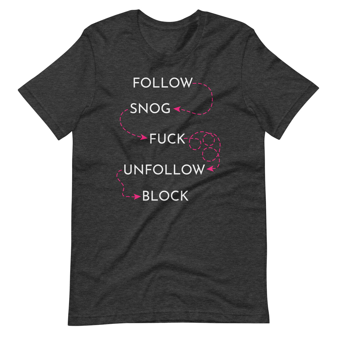 Follow Snog T-Shirt T-shirts The Rainbow Stores