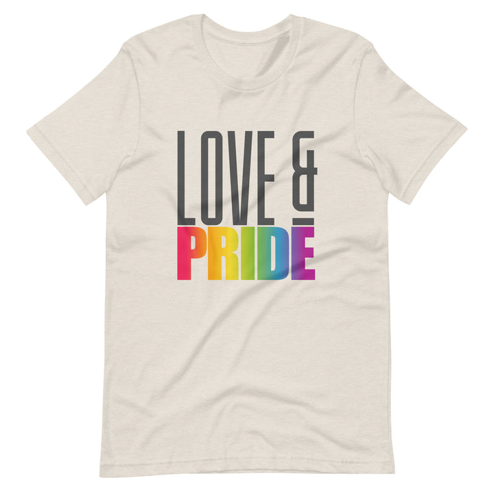 Love And Pride T-shirt T-shirts The Rainbow Stores