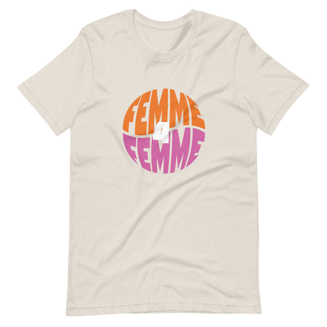 Femme 4 Femme Circle T-Shirt T-shirts The Rainbow Stores