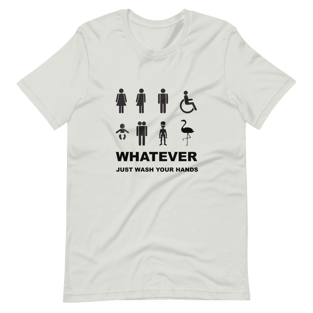 Inclusive Restroom Sign T-Shirt T-shirts The Rainbow Stores