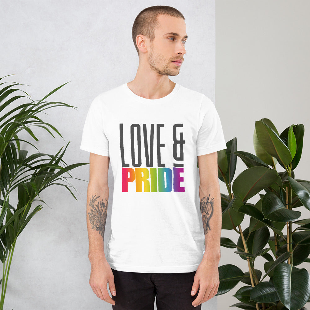 Love And Pride T-shirt T-shirts The Rainbow Stores