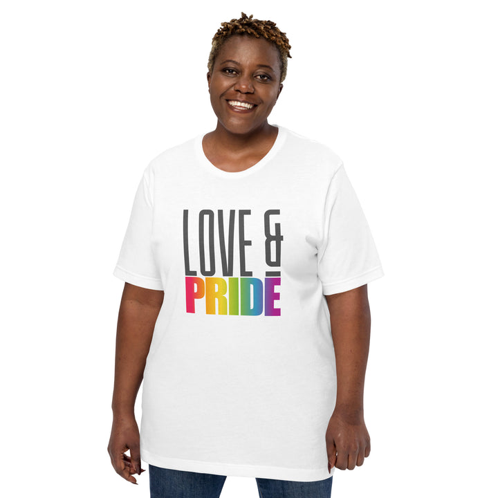 Love And Pride T-shirt T-shirts The Rainbow Stores