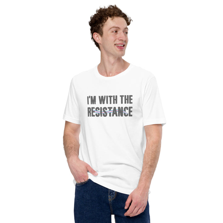 I'm With The Resistance T-Shirt T-shirts The Rainbow Stores