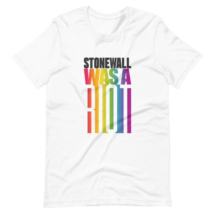 Stonewall Was A Riot T-Shirt T-shirts The Rainbow Stores