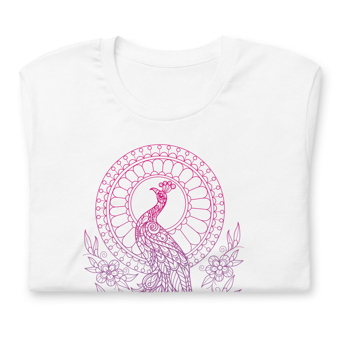 Bi Pride Peacock T-shirt T-shirts The Rainbow Stores