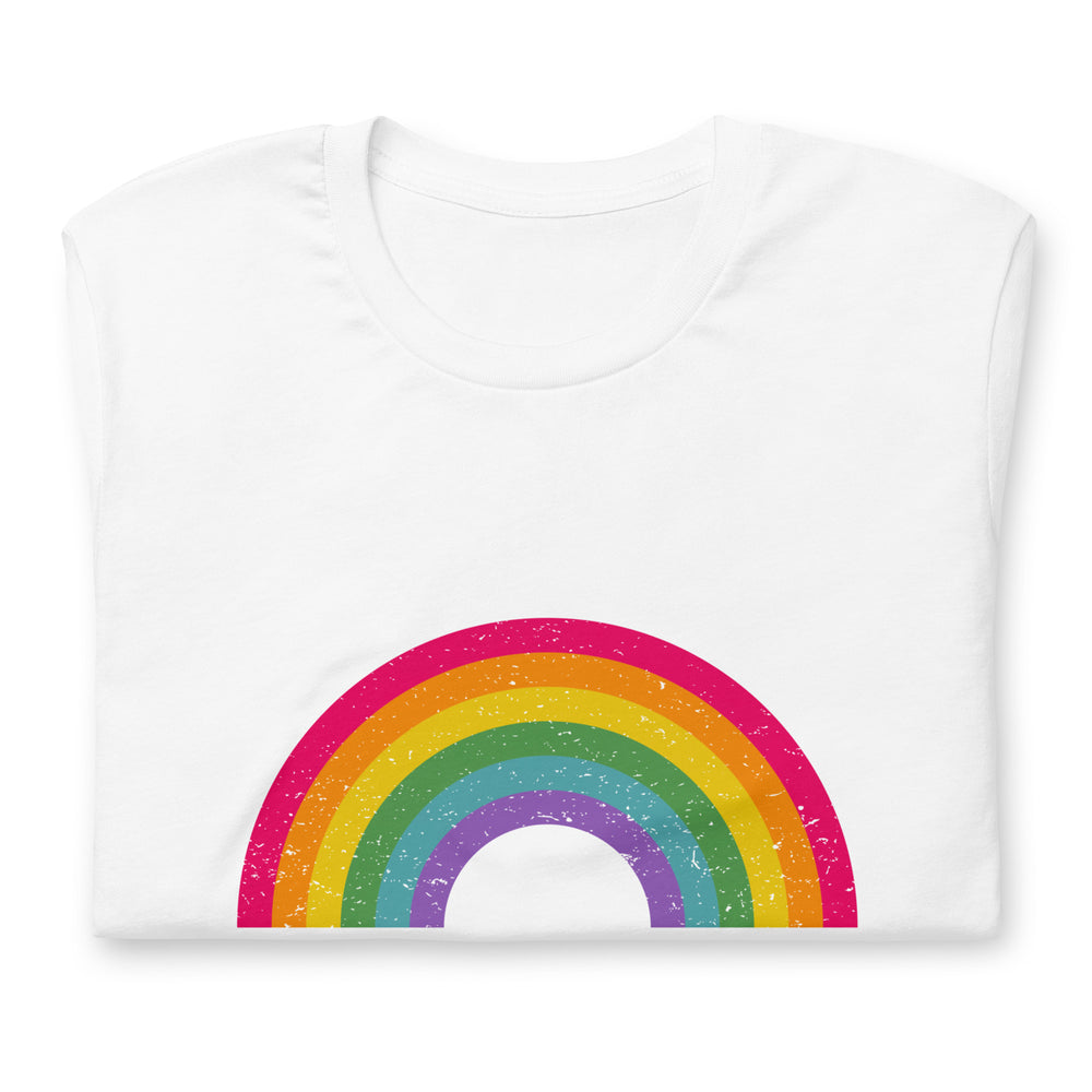 Distressed Pride Rainbow T-Shirt T-shirts The Rainbow Stores